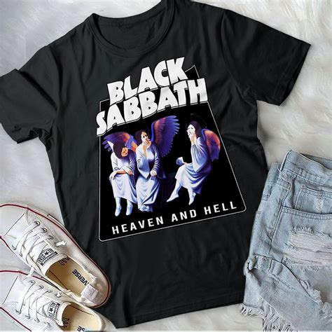 black sabbath t shirt heaven and hell